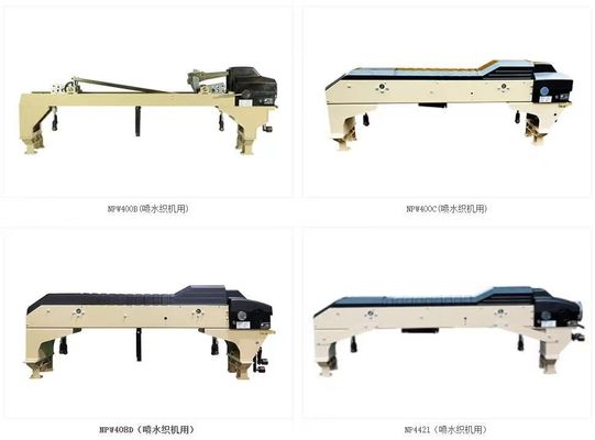 単一のノズルの空気ジェット機の織機のメカニズムの生地1000 RPMのウォーター ジェット機械織物