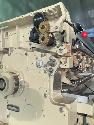 1000のRpmは小さい織機機械明白な取除く単一のノズル電子編む機械を裂いた